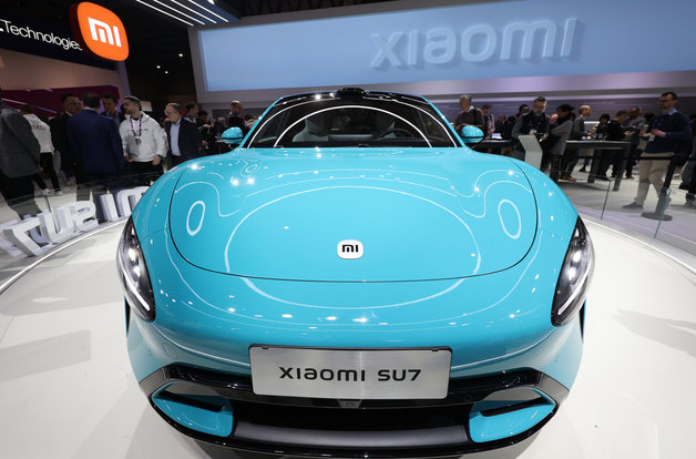 샤오미가 최근 공개한 전기차 SU7. ⓒ News1