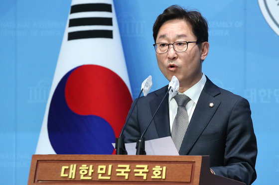 박범계 더불어민주당 중앙당 선거관리위원장. 2024.2.27 뉴스1