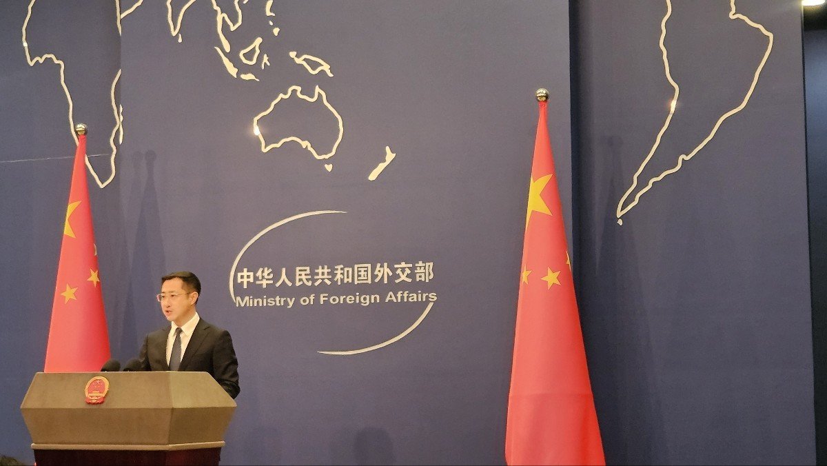린젠 중국 외교부 대변인 ⓒ News1