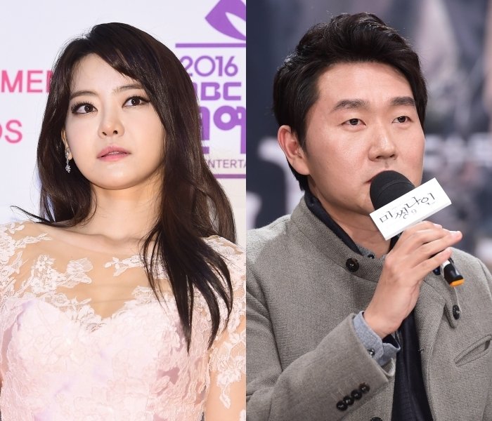 서유리(왼쪽),  최병길PD, 사진=뉴스1DB