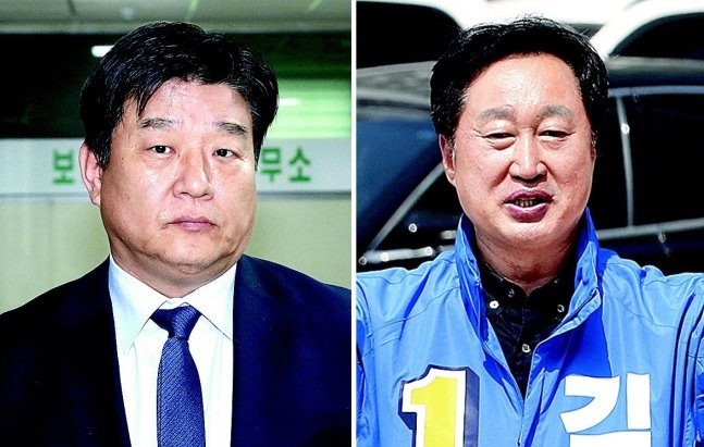 양문석 후보(왼쪽), 김준혁 후보.