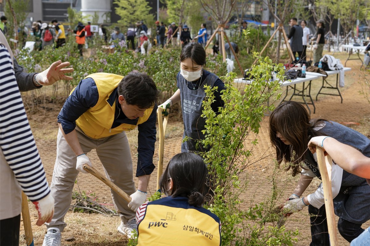 용산드래곤즈, 서울시·용산구와 매력정원 조성