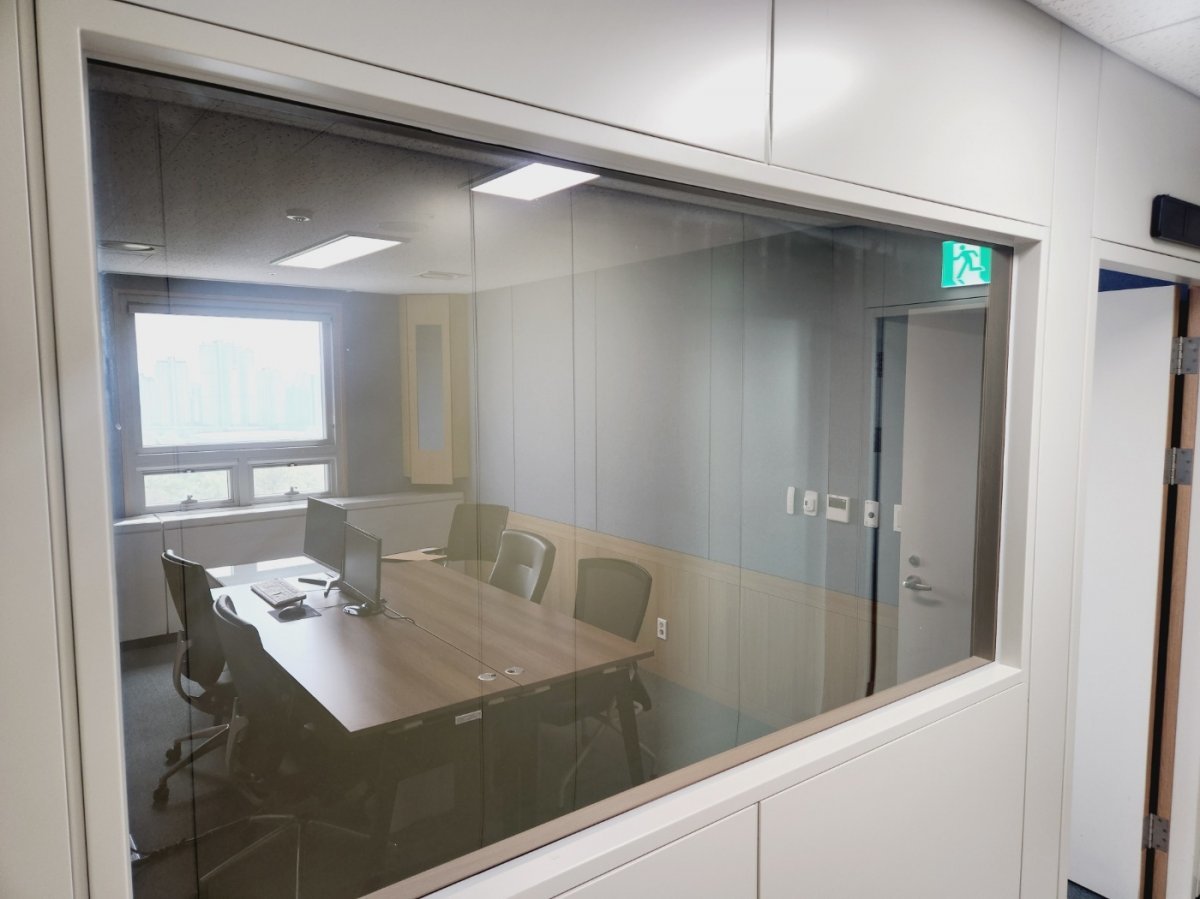 The video recording room in prosecutor's office room 1313 that the prosecution disclosed to the media.  Provided by Suwon District Prosecutors' Office