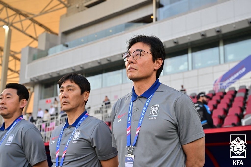 Hwang Seon-hong, coach of the U-23 Korea national soccer team. (Provided by the Korea Football Association) 2024.4.20/News 1