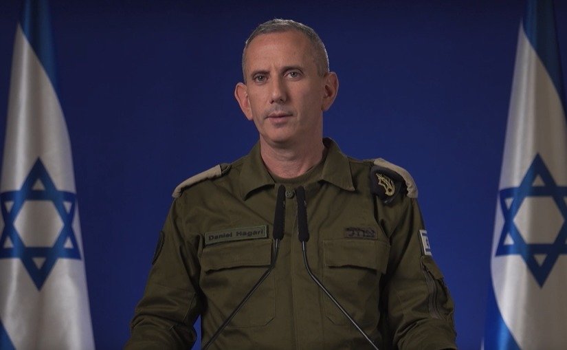 다니엘 하가리 이스라엘방위군(IDF) 대변인. ⓒ News1