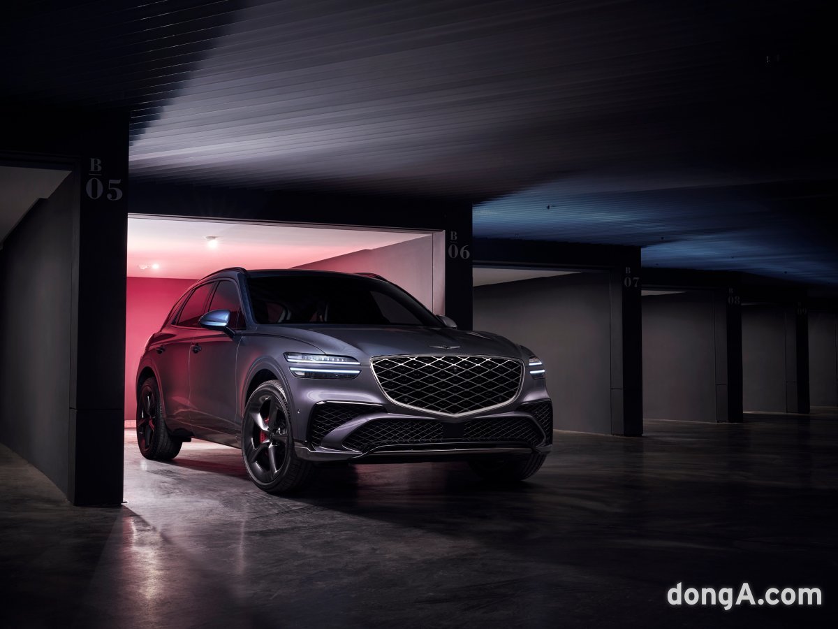 GV70 부분 변경. 제네시스 제공