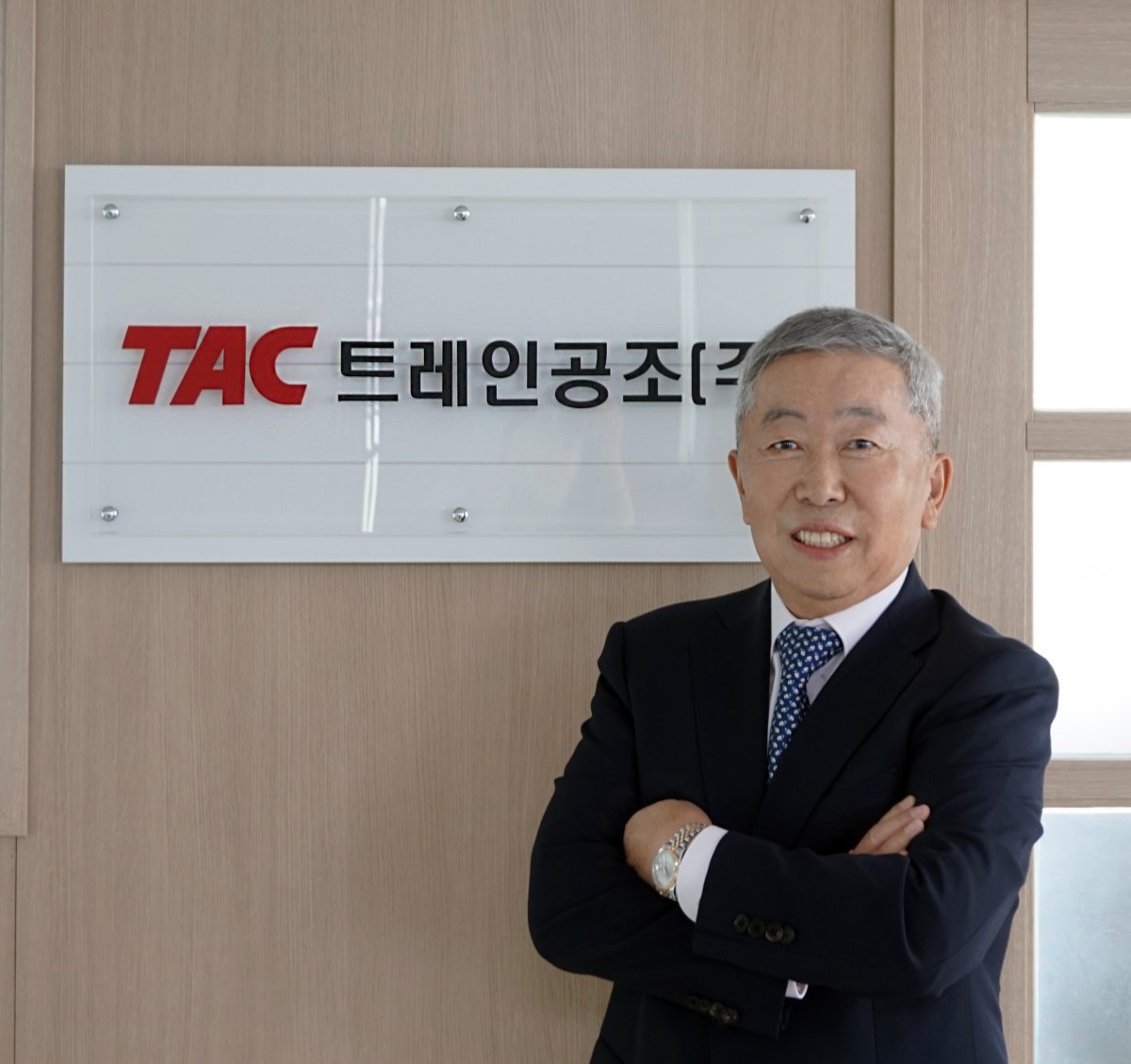 김진기 트레인공조 대표는 기업인으로서의 사회적 책임을 실천하기 위해 지난해 지역 대학에 장학기금을 기부했다.