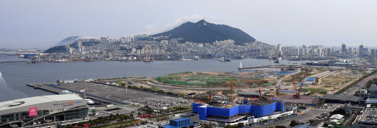 부산항 북항 재개발 지역 모습. 뉴시스