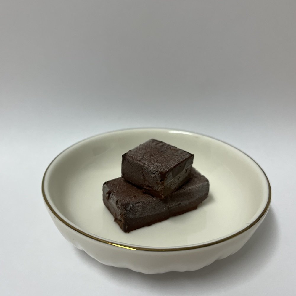 대체 카카오로 제작한 초콜릿 시제품 / 출처=HN노바텍