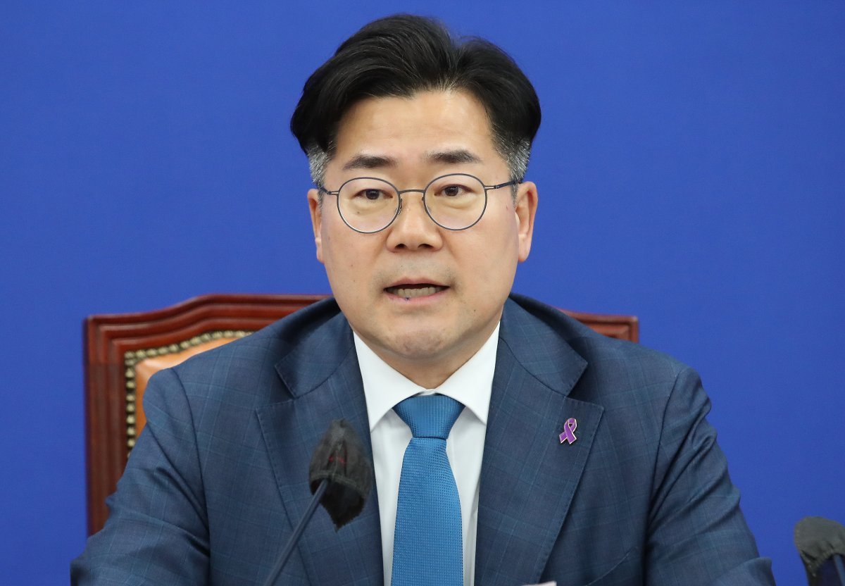 박찬대 더불어민주당 원내대표.  뉴스1