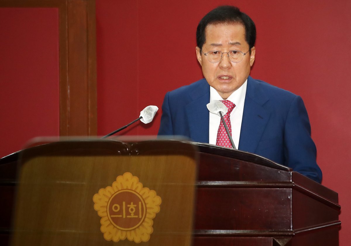 홍준표 대구시장. 뉴스1