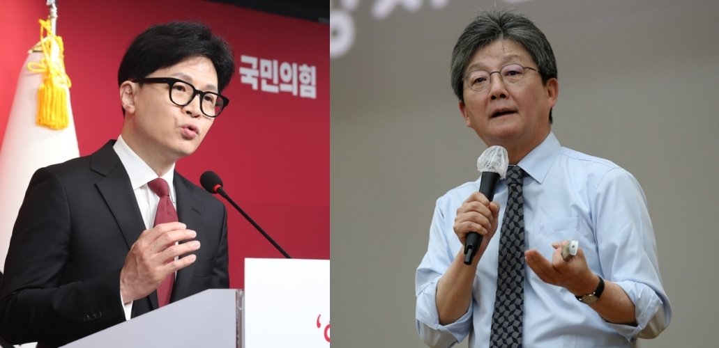 한동훈 전 국민의힘 비상대책위원장(왼쪽)과 유승민 전 의원 ⓒ 뉴스1