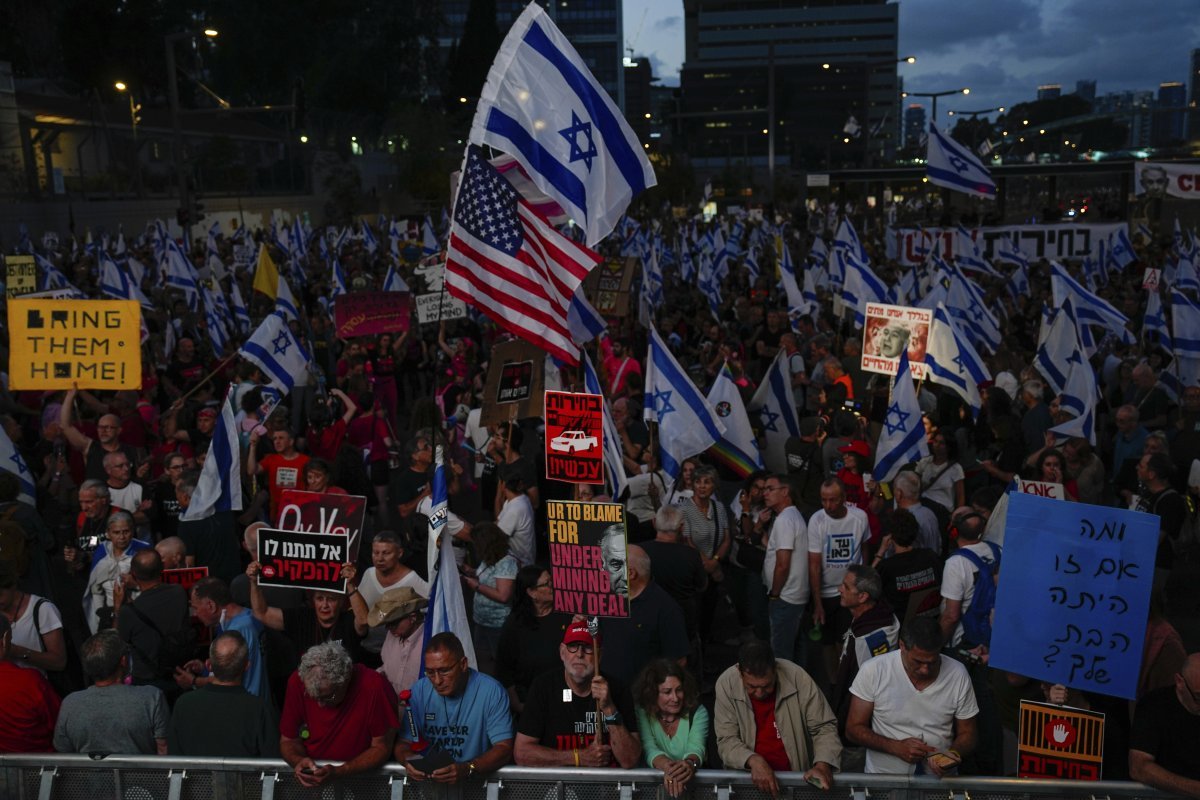 이스라엘 전역서 또 정부 규탄 시위…“인질석방·조기총선 촉구”