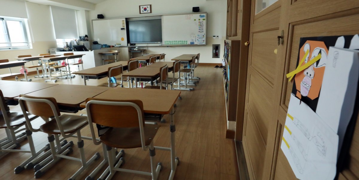 세종시 한 초등학교 교실이 비어 있다.2023.9.4/뉴스1