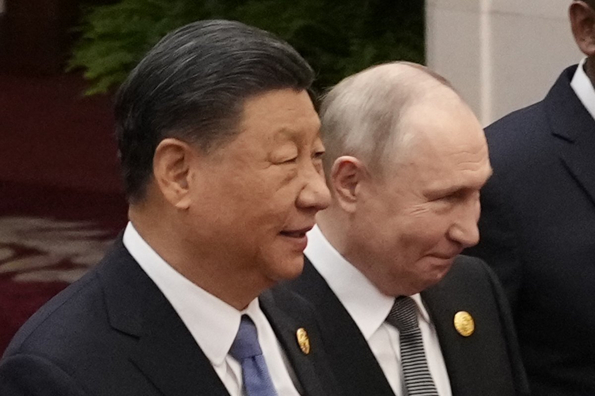 시진핑 중국 국가주석과 블라디미르 푸틴 러시아 대통령. 게티이미지코리아