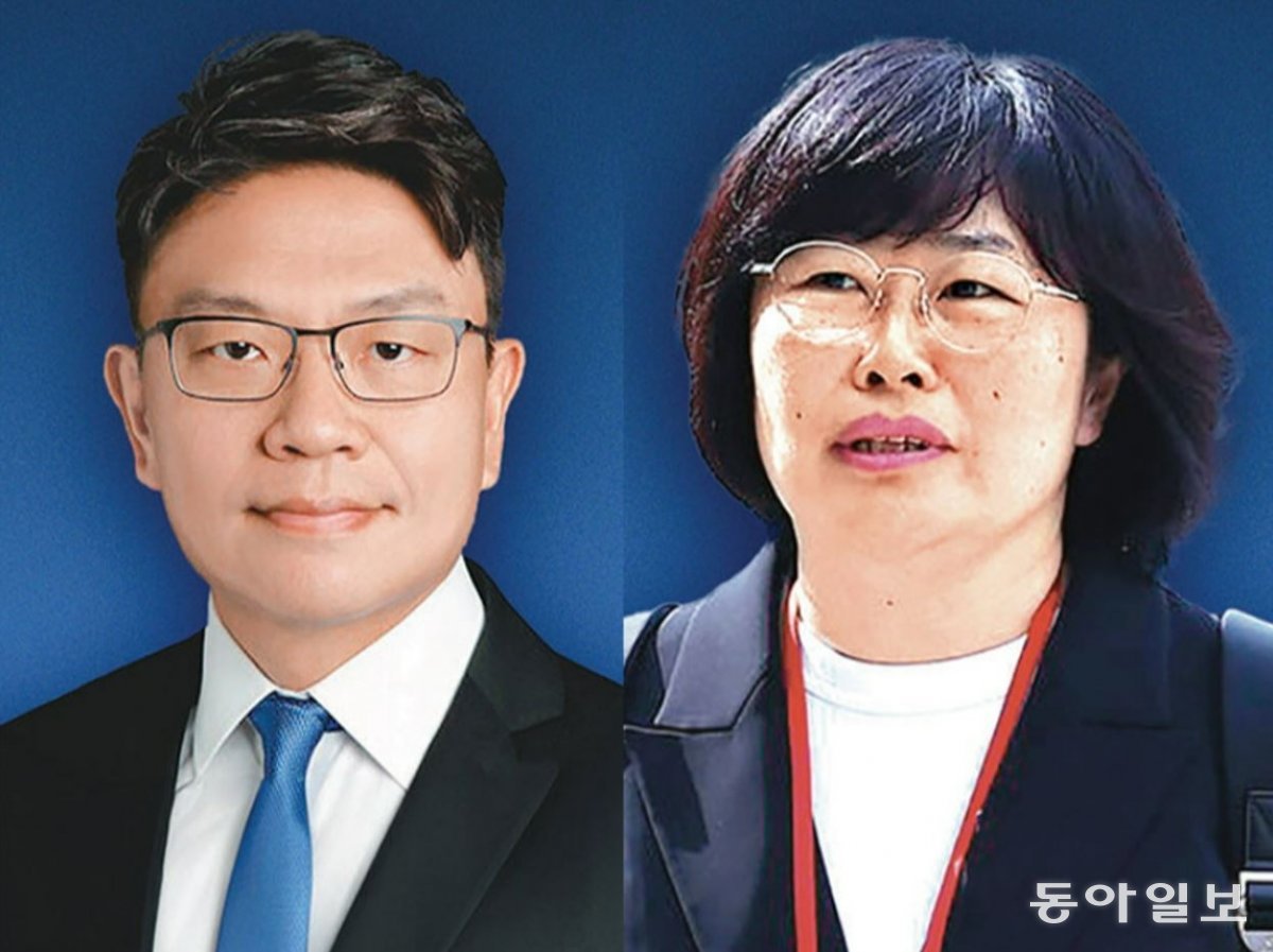 왼쪽 이시원 전 대통령공직기강비서관 / 오른쪽 유재은 국방부 법무관리관. 동아일보DB