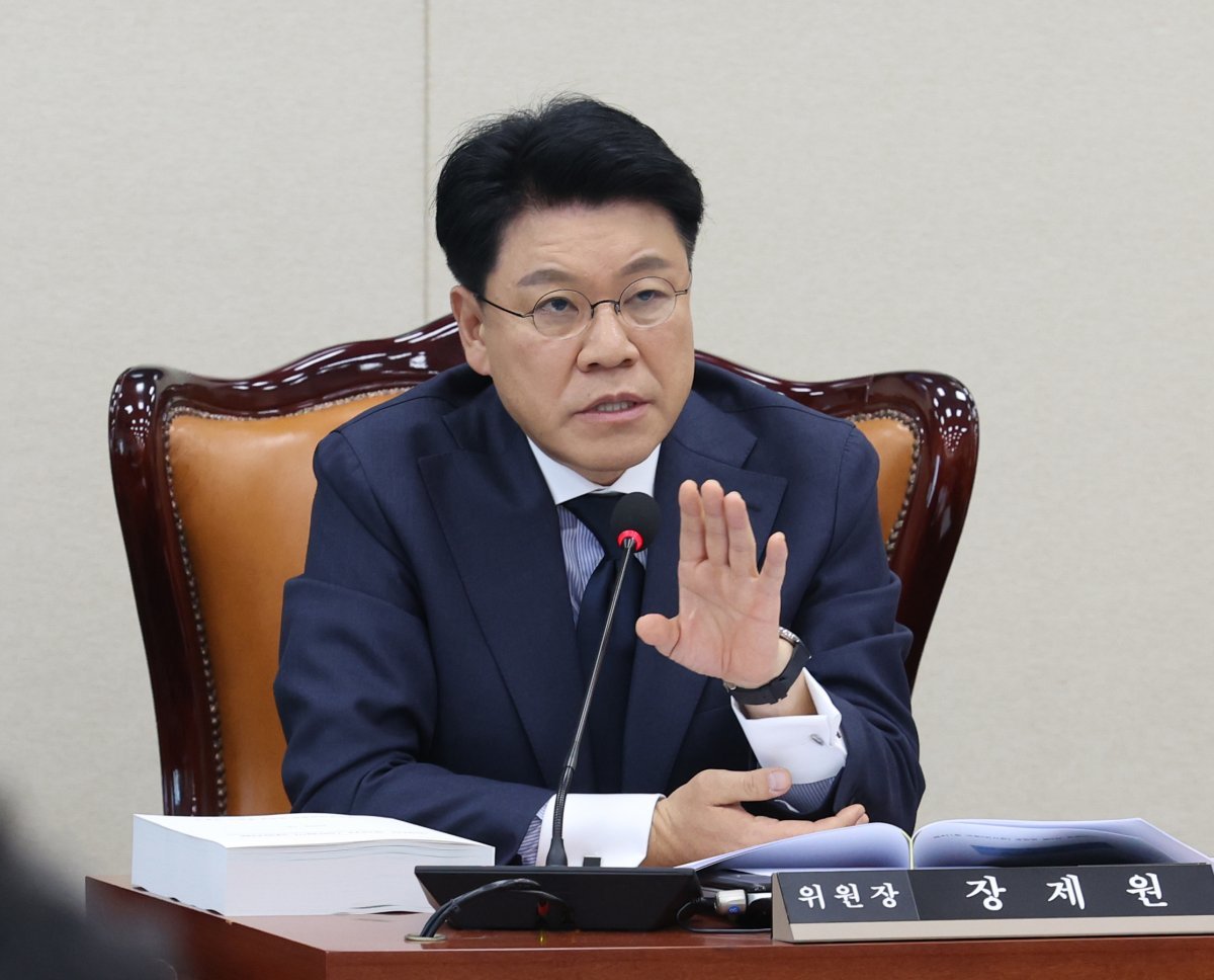 장제원 국회 과방위 위원장. 2023.12.27.뉴스1