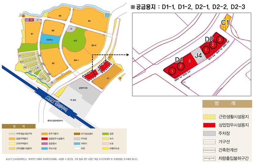 KTX신경주역세권 신도시 개발사업 상업용지 조감도. 사진제공=더플러스피엠