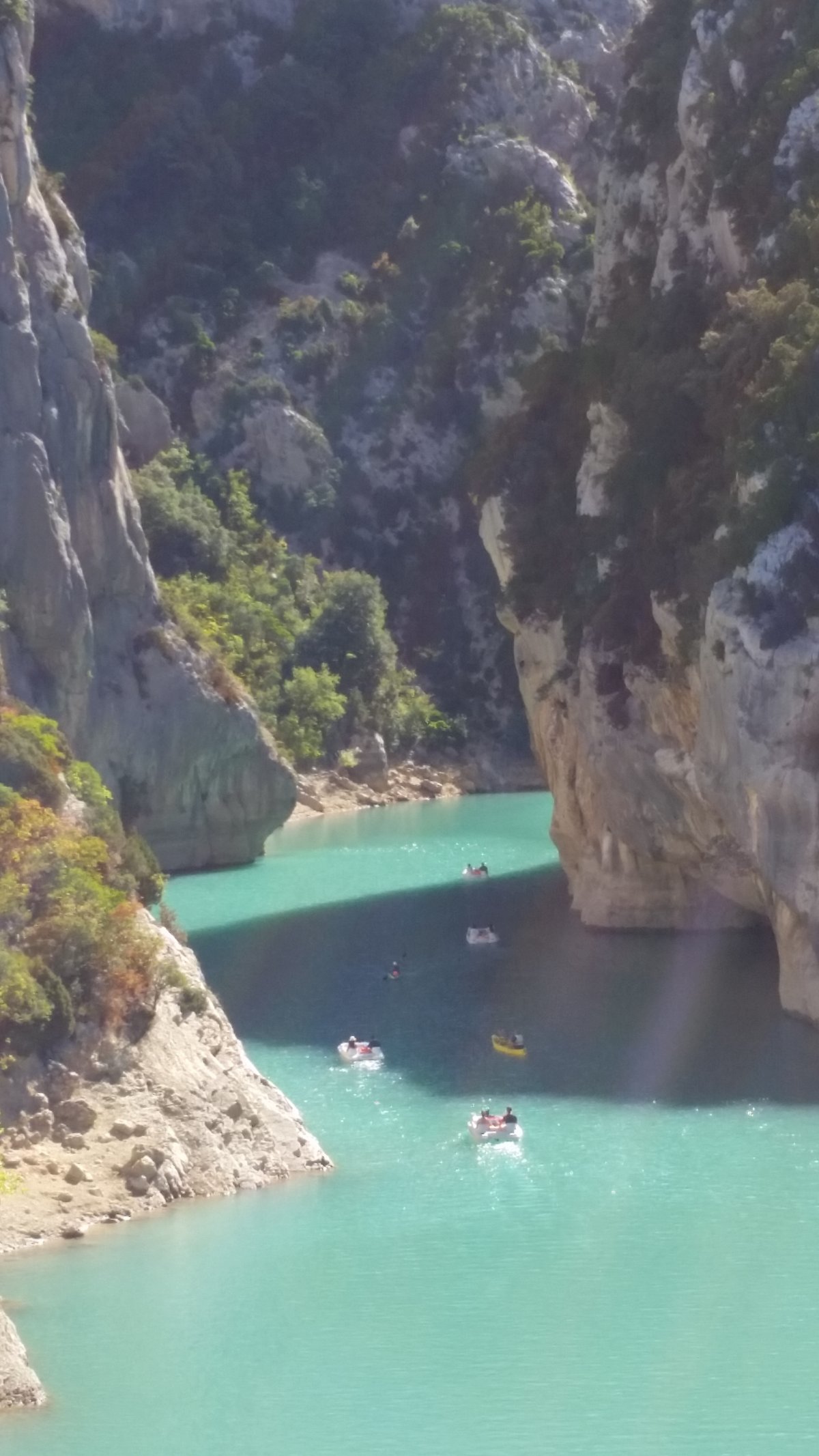 Verdon Canyon, southern France.