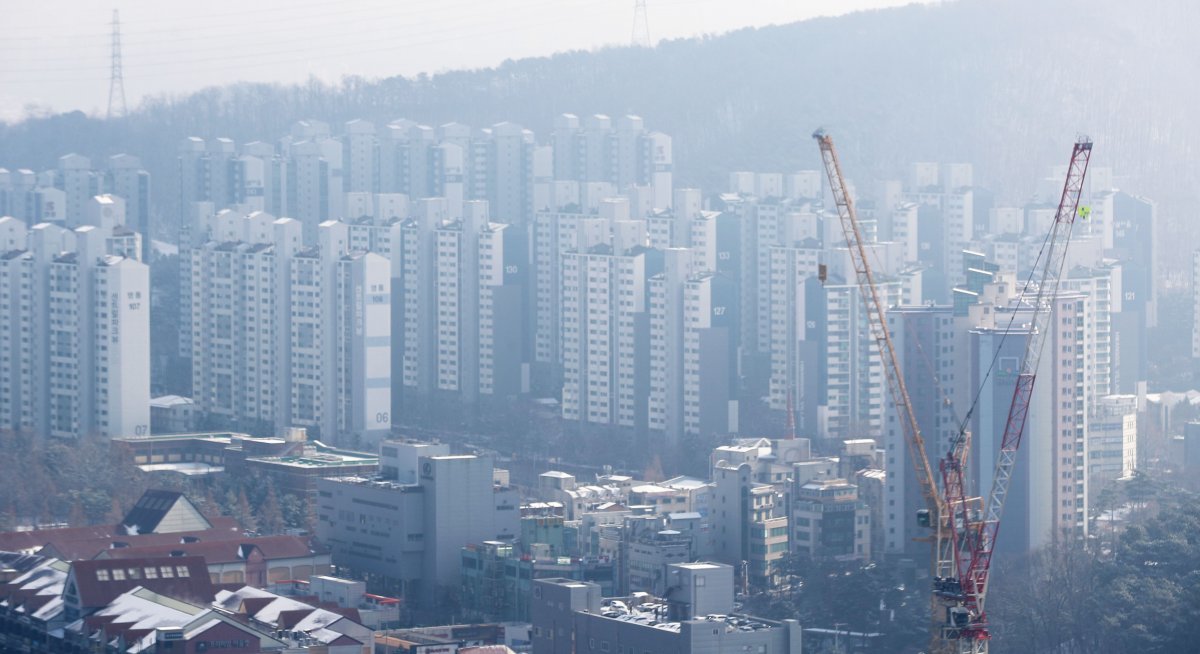 경기도의 한 아파트 밀집 지역. 2024.1.10/뉴스1