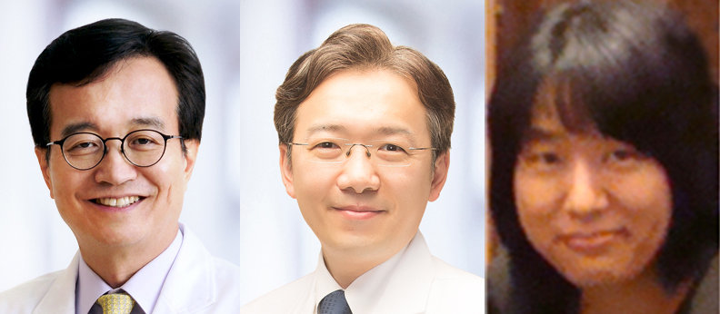 서울대병원 정진호·이동훈 교수, 김은주 연구교수.(왼쪽부터)