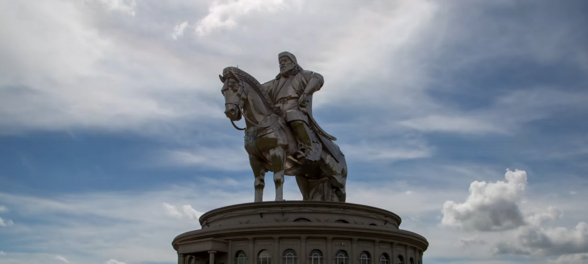 Genghis Khan statue in Ulaanbaatar, Mongolia.  Photo courtesy of Mongolian Tourism Organization