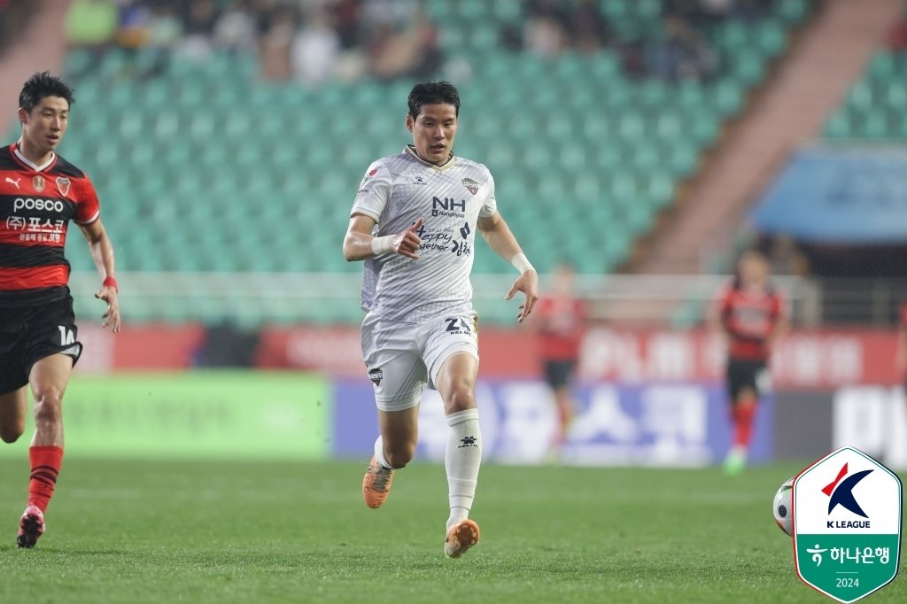 3년 전까지 3부리그 소속이었던 박승욱이 태극마크를 달았다. (한국프로축구연맹 제공)