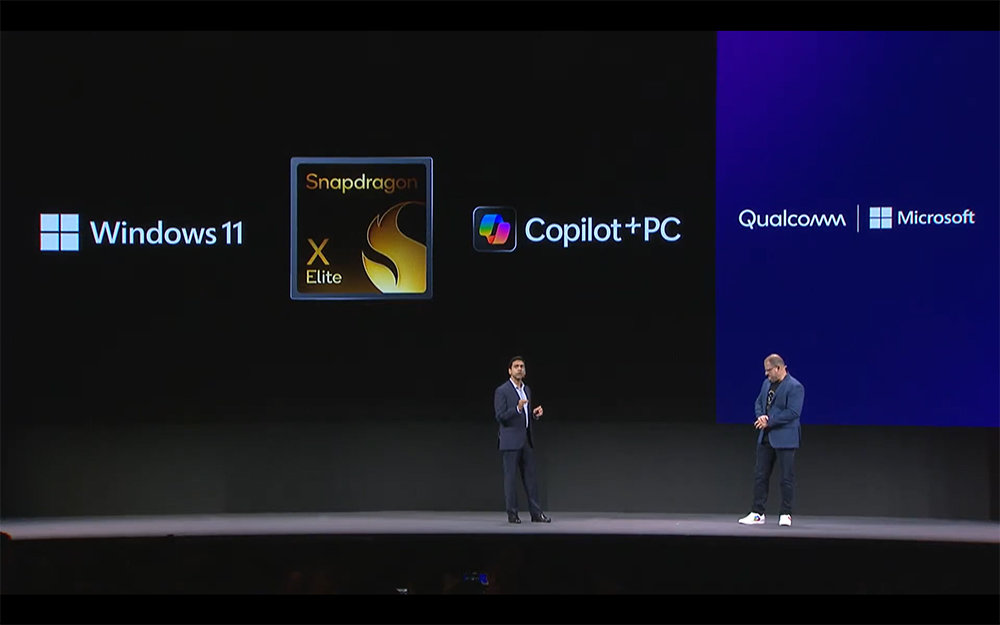 파반 다부리(Pavan Davuluri) 마이크로소프트 윈도우 및 디바이스 통합 부사장이 직접 나와 윈도우와의 협업 건을 소개했다 / 출처=퀄컴