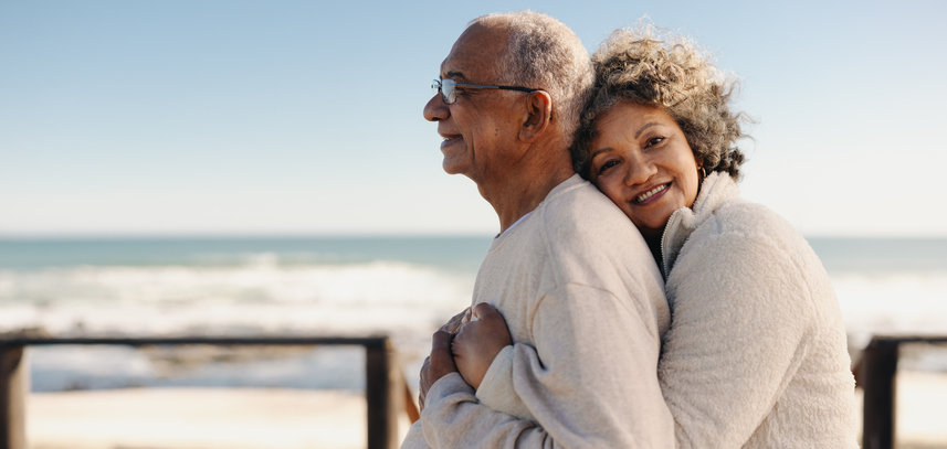 Warm skinship has the effect of suppressing various stress responses in the body.  Getty Images