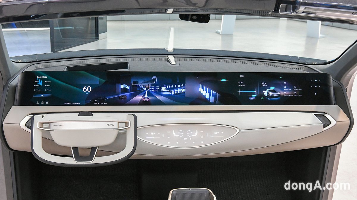 Hyundai Mobis ‘MBIX 5.0’ display configuration concept