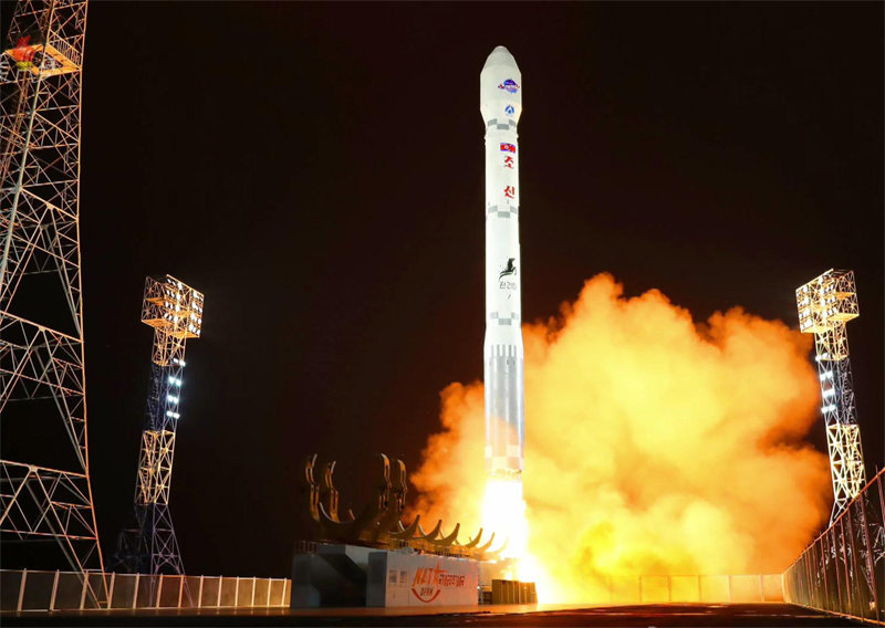 북한이 지난해 11월 발사한 ‘천리마-1’형. 뉴시스