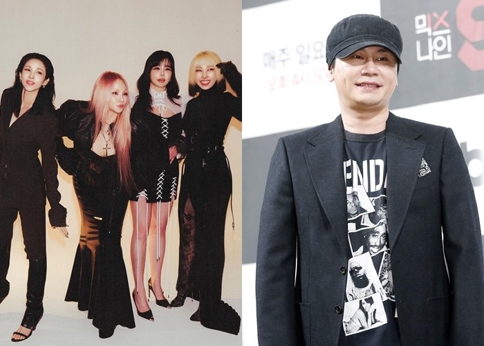 2NE1(왼쪽, 씨엘 SNS), 양현석 YG엔터테인먼트 총괄 프로듀서(DB) ⓒ 뉴스1