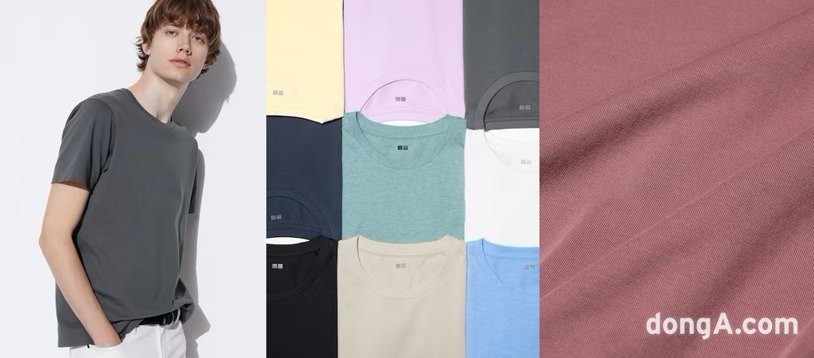 Uniqlo Supima Cotton Crew Neck T-Shirt