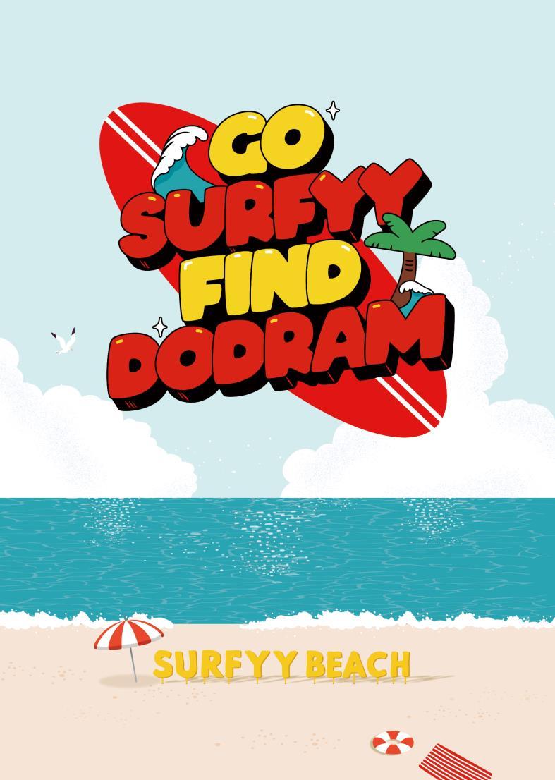 도드람, 양양서퍼비치 GO SURFYY FIND DODRAM 이벤트 진행