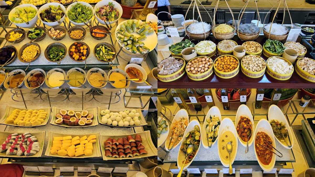 Danang Marriott Resort & Spa breakfast buffet. Reporter Hyun-Jeong Choi, Donga.com phoebe@donga.com