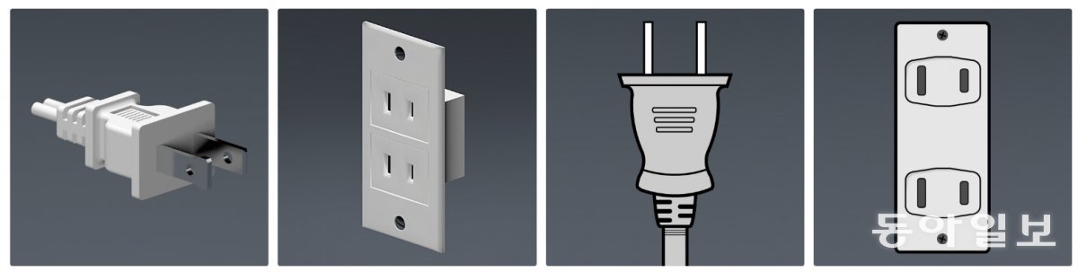타입 A형 플러그 / 출처=IEC