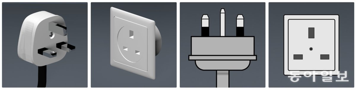 타입 G형 플러그 / 출처=IEC