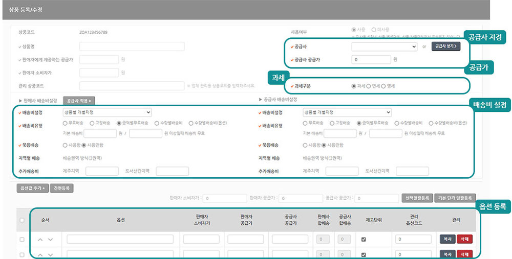 발주모아는 다양한 유통사 및 판매사에서 발주 및 정산을 모두 통합해서 관리하는 서비스다 / 출처=위드소프트