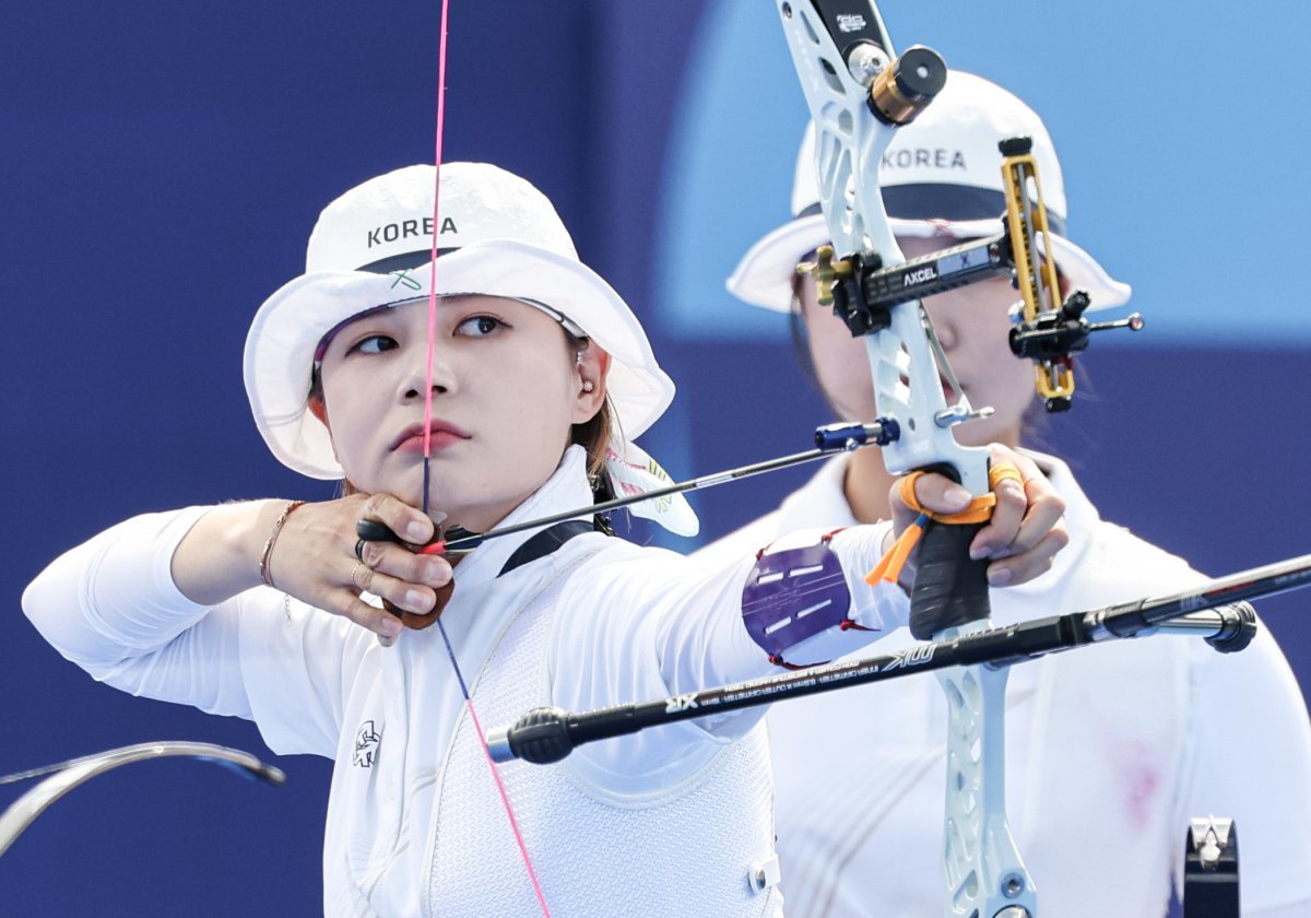 대한민국 양궁대표팀 전훈영/뉴스1