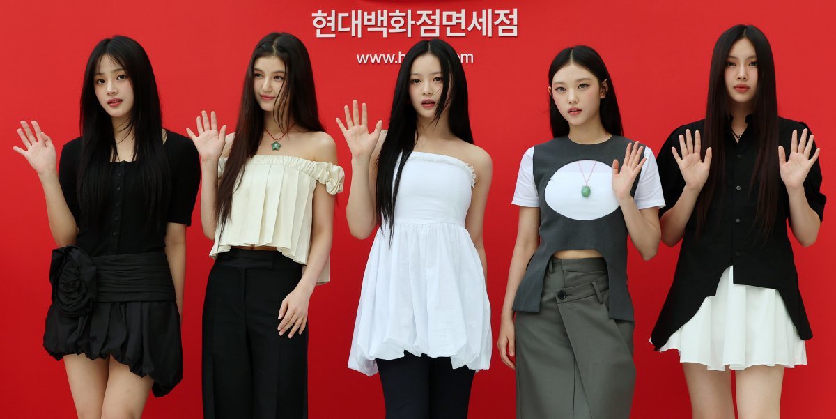 걸그룹 뉴진스 민지(왼쪽부터), 다니엘, 하니, 해린, 혜인 2024.8.1/뉴스1