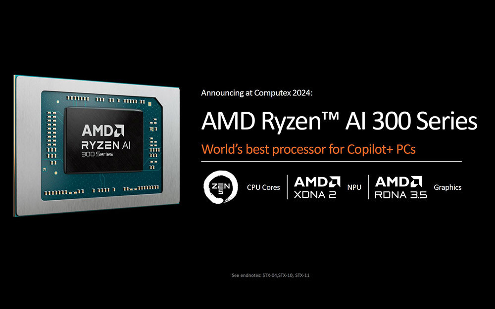 AMD 라이젠 AI 300 시리즈 핵심 구성 / 출처=AMD