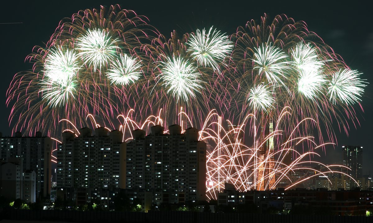 2023 서울세계불꽃축제 모습. 뉴시스