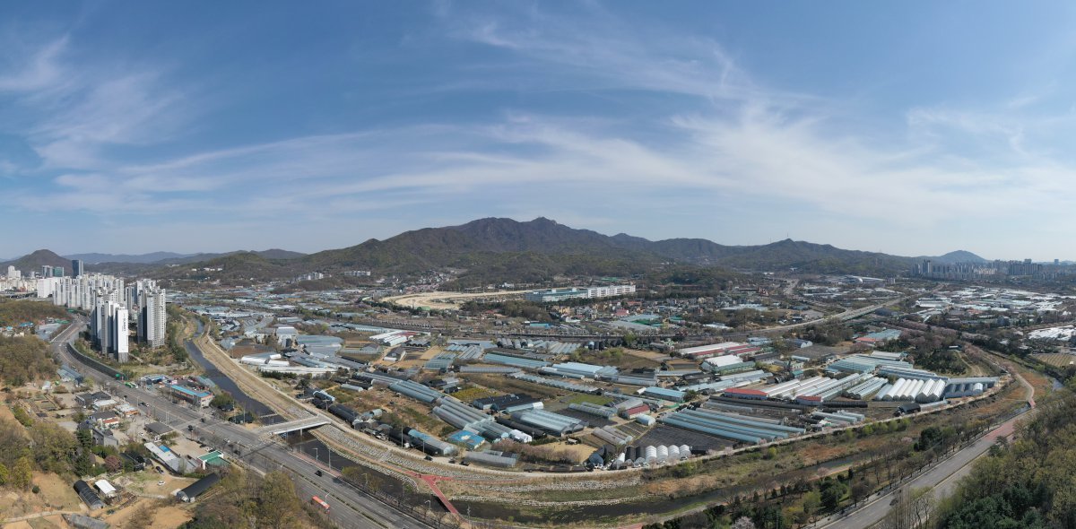 과천 과천지구 전경. 과천시 제공