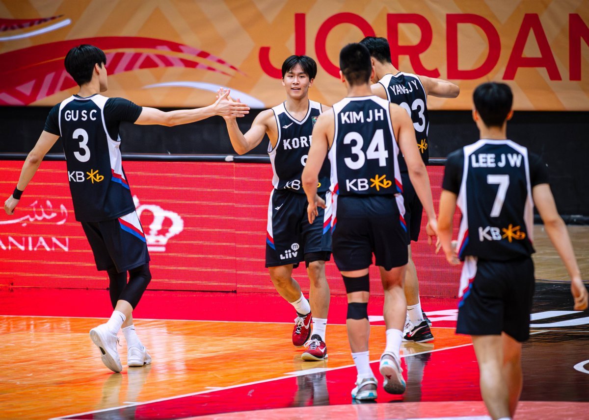 U18 농구대표팀이 2024 FIBA U18 아시아컵 8강에 진출했다. (FIBA 제공)