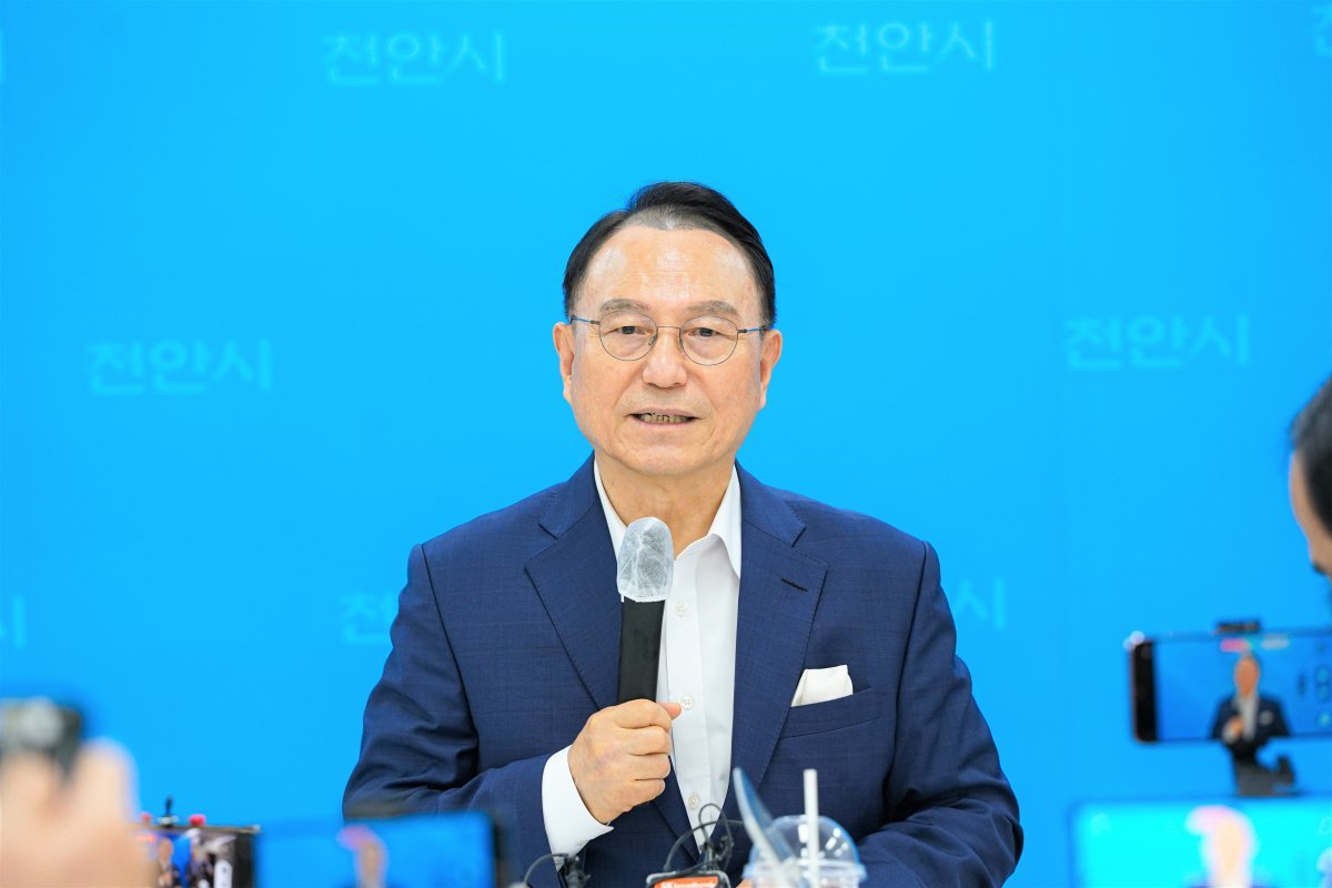 박상돈 천안시장. 뉴스1