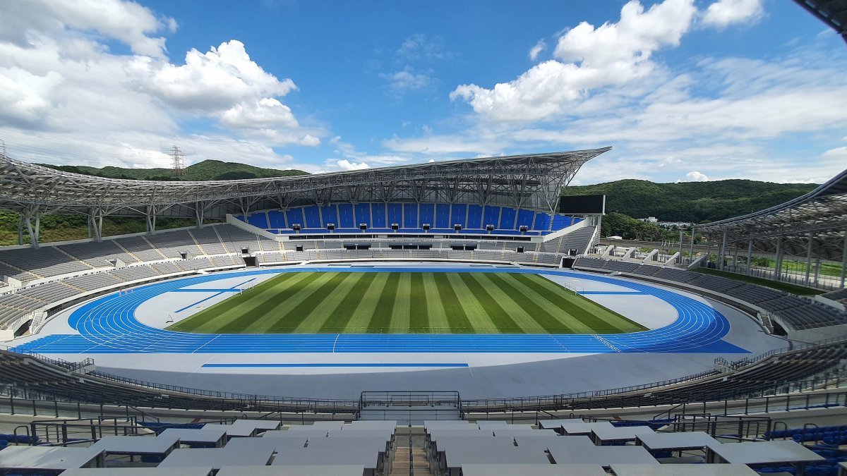 A view of Yongin Mir Stadium, one of the alternative stadiums for the Iraq War (provided by Yongin City) ⓒ News1