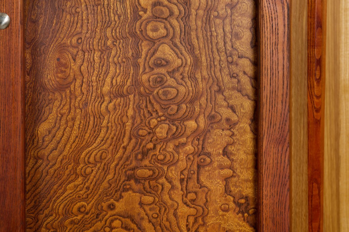 Wood grain that holds the passage of time.