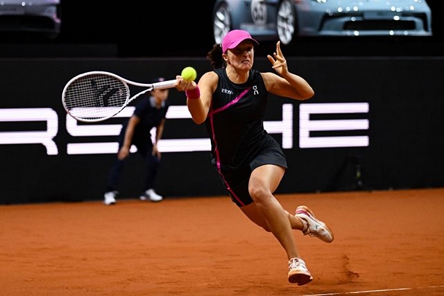 Iga Swiatek, who competed in the Porsche Grand Prix, a WTA 500-level tournament. Photo source: tournament website