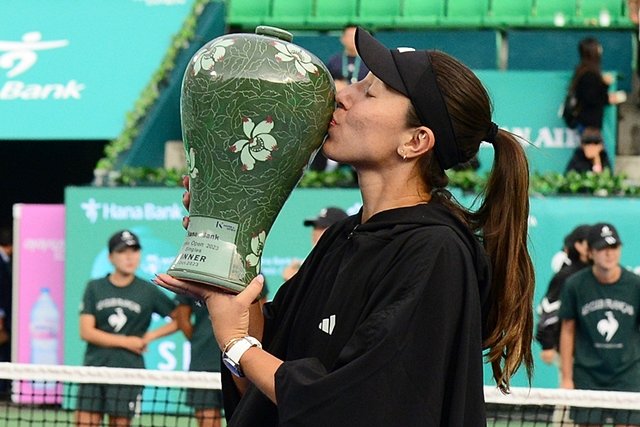 Jessica Pegula, last year's Korea Open champion. Courtesy of the tournament organizing committee.