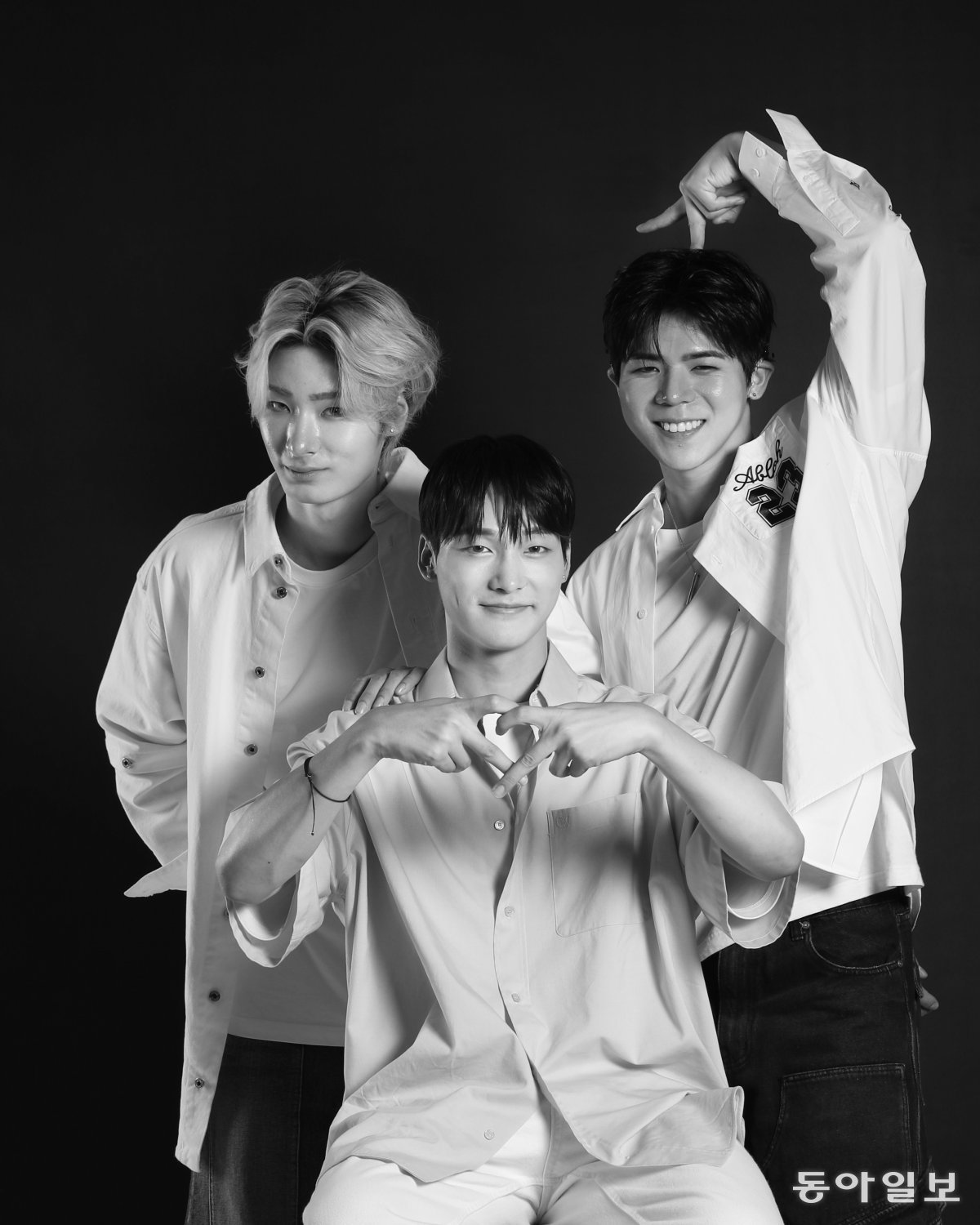 The Big Ocean members' MBTI (Personality Type Index) is Ji-seok INTJ (cautious strategist), Hyun-jin ENFP (brilliant activist), and Chan-yeon INTP (logical thinker). Each member has a distinct personality, but like any other idol group, they work together and have fun. Reporter Hong Jin-hwan jean@donga.com